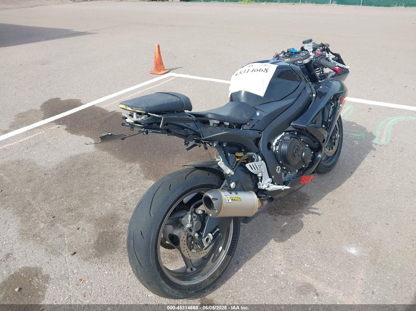 2009 Suzuki Gsx VIN JS1GR7LA492102558 IAAI salvage auction — FRONT END, Regular (South Dakota), sold $1,300 on 2026-07-29 (photo 4)