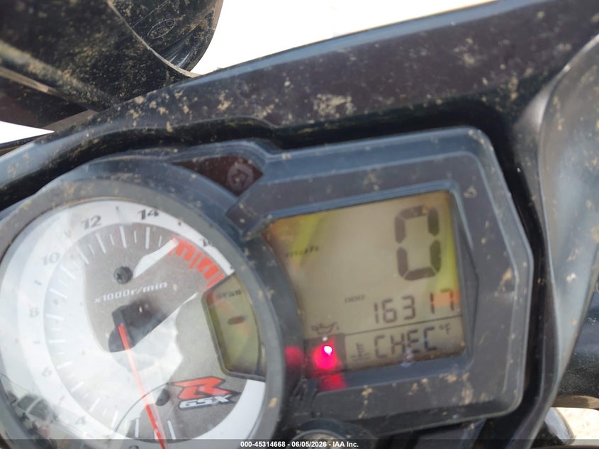 2009 Suzuki Gsx VIN JS1GR7LA492102558 IAAI salvage auction — FRONT END, Regular (South Dakota), sold $1,300 on 2026-07-29 (photo 7)