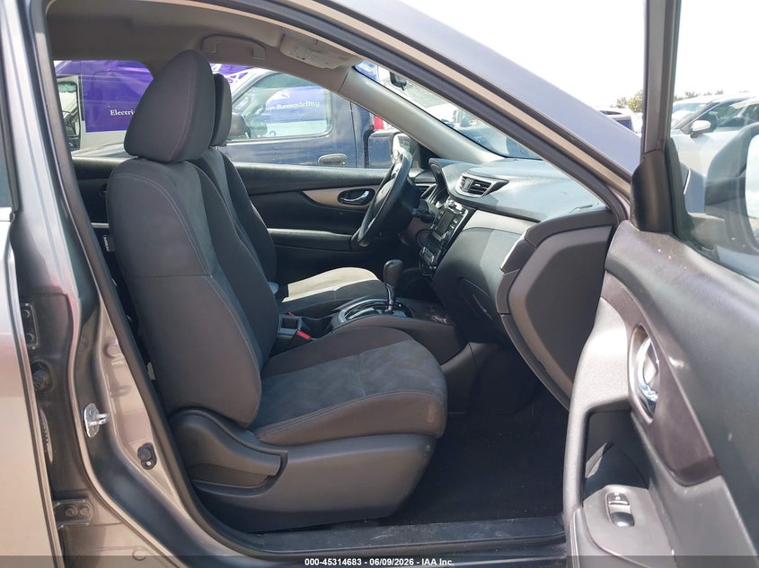 2016 Nissan Rogue VIN KNMAT2MV6GP676970 IAAI salvage auction — NORMAL WEAR, Salvage Title, sold $2,100 on 2026-07-23 (photo 5)