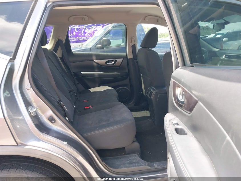 2016 Nissan Rogue VIN KNMAT2MV6GP676970 IAAI salvage auction — NORMAL WEAR, Salvage Title, sold $2,100 on 2026-07-23 (photo 8)