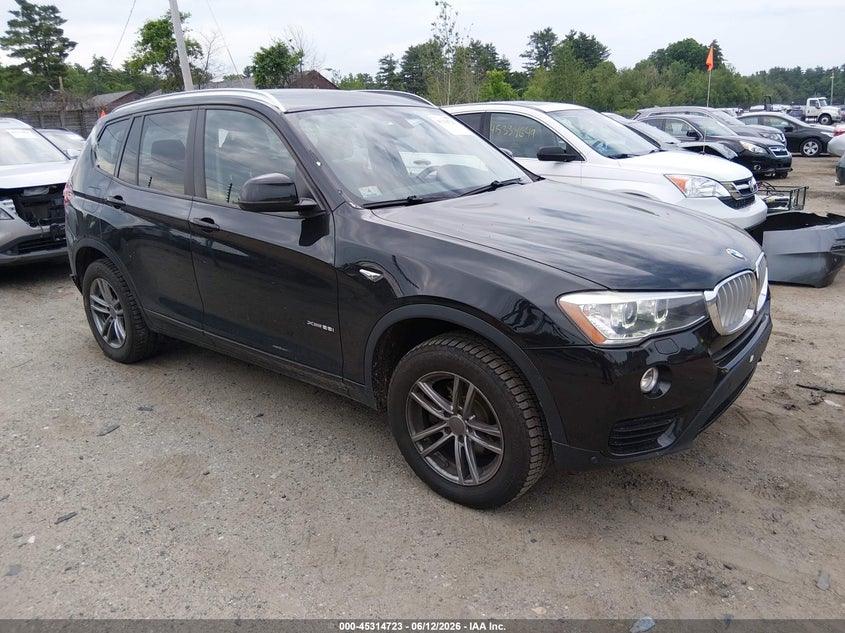 2016 BMW X3 VIN 5UXWX9C5XG0D92658 IAAI salvage auction — REAR END, Salvage Title, sold $450 on 2026-07-24 (photo 1)