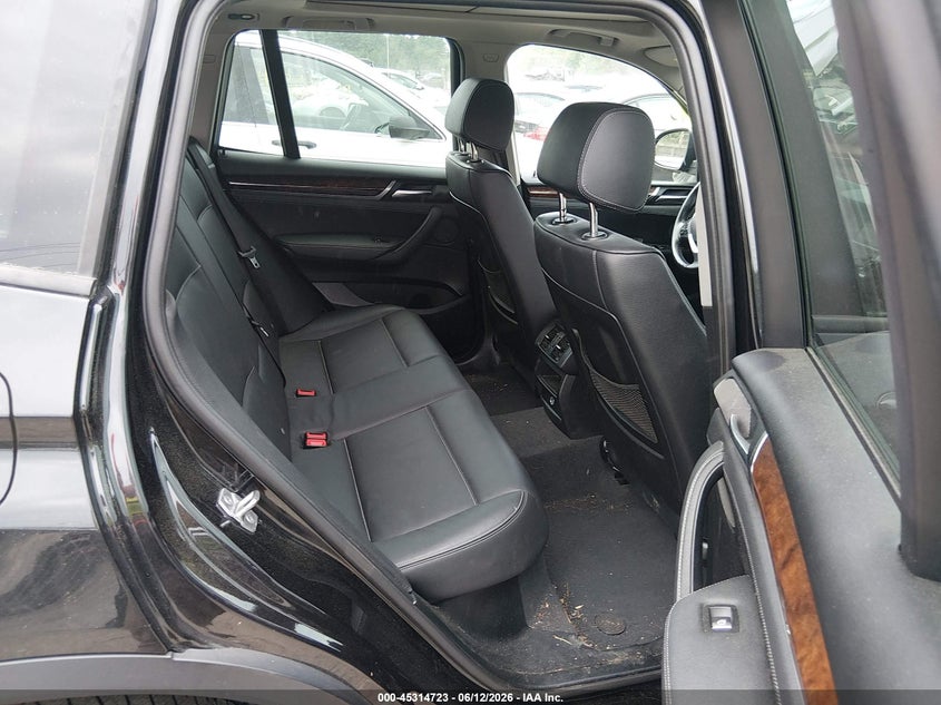 2016 BMW X3 VIN 5UXWX9C5XG0D92658 IAAI salvage auction — REAR END, Salvage Title, sold $450 on 2026-07-24 (photo 8)