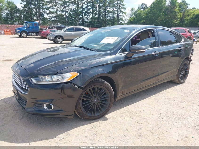 2014 Ford Fusion VIN 3FA6P0HD5ER329173 IAAI salvage auction — FRONT & REAR, Salvage Title, sold $800 on 2026-07-19 (photo 2)