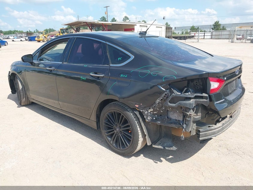 2014 Ford Fusion VIN 3FA6P0HD5ER329173 IAAI salvage auction — FRONT & REAR, Salvage Title, sold $800 on 2026-07-19 (photo 3)