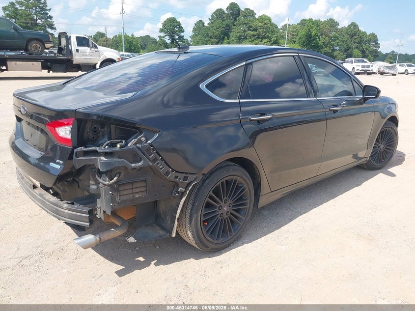 2014 Ford Fusion VIN 3FA6P0HD5ER329173 IAAI salvage auction — FRONT & REAR, Salvage Title, sold $800 on 2026-07-19 (photo 4)
