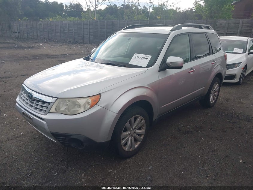2011 Subaru Forester VIN JF2SHADC4BH737428 IAAI salvage auction — RIGHT FRONT, Clear (Massachusetts), sold $1,550 on 2026-07-17 (photo 2)