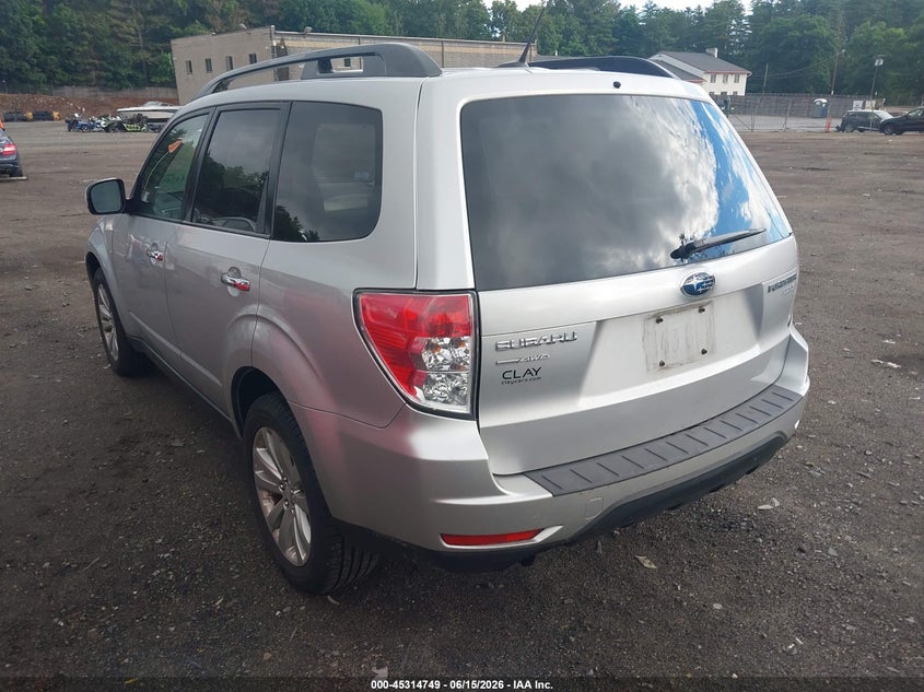 2011 Subaru Forester VIN JF2SHADC4BH737428 IAAI salvage auction — RIGHT FRONT, Clear (Massachusetts), sold $1,550 on 2026-07-17 (photo 3)