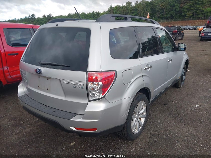 2011 Subaru Forester VIN JF2SHADC4BH737428 IAAI salvage auction — RIGHT FRONT, Clear (Massachusetts), sold $1,550 on 2026-07-17 (photo 4)