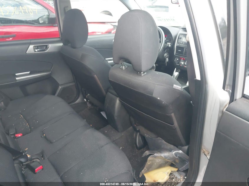 2011 Subaru Forester VIN JF2SHADC4BH737428 IAAI salvage auction — RIGHT FRONT, Clear (Massachusetts), sold $1,550 on 2026-07-17 (photo 8)