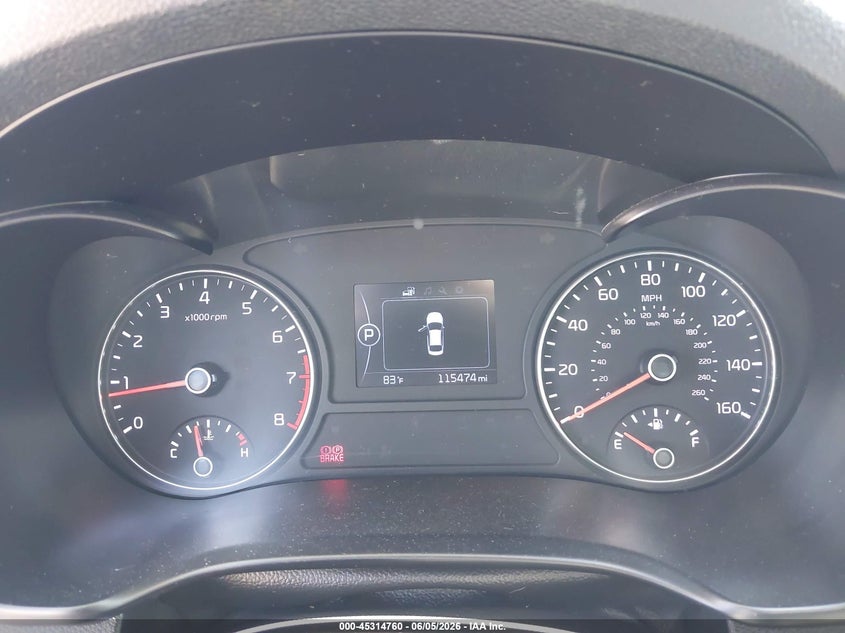 2018 Kia Optima VIN 5XXGT4L3XJG234584 IAAI salvage auction — THEFT, Salvage Title, sold $1,800 on 2026-07-05 (photo 7)