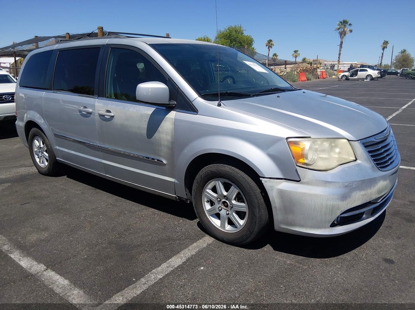 2012 Chrysler Town & country VIN 2C4RC1BG8CR384179 IAAI salvage auction — NORMAL WEAR, Clear (Nevada), sold $475 on 2026-07-10 (photo 1)