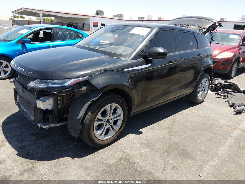 2021 Land rover Range rover evoque VIN SALZJ2FX3MH124056 IAAI salvage auction — FRONT END, Salvage (Nevada), sold $6,875 on 2026-07-31 (photo 2)