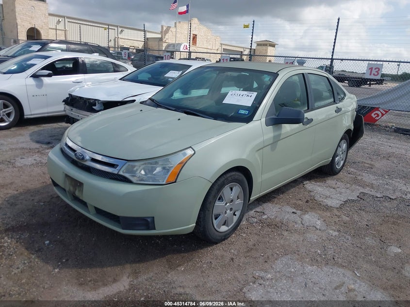 2010 Ford Focus VIN 1FAHP3EN2AW117703 IAAI salvage auction — REAR END, Original (Texas), sold $500 on 2026-07-10 (photo 2)