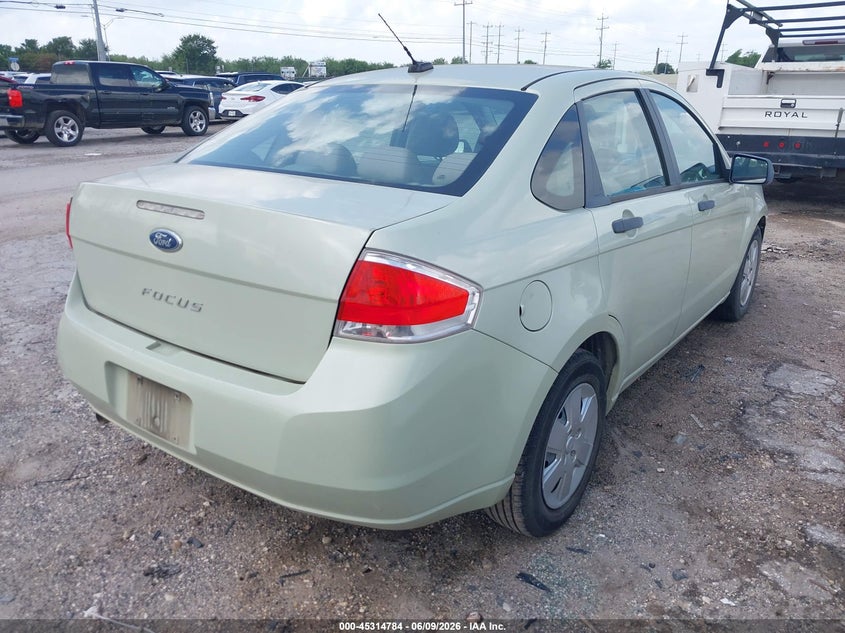2010 Ford Focus VIN 1FAHP3EN2AW117703 IAAI salvage auction — REAR END, Original (Texas), sold $500 on 2026-07-10 (photo 4)