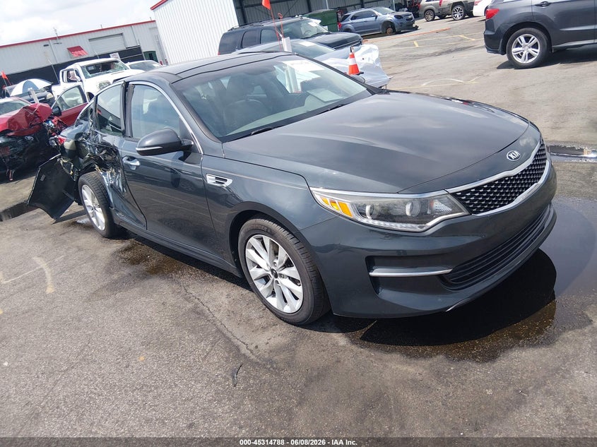 2016 Kia Optima VIN 5XXGU4L34GG007526 IAAI salvage auction — RIGHT SIDE, Salvage (South Carolina), sold $1,050 on 2026-07-22 (photo 1)
