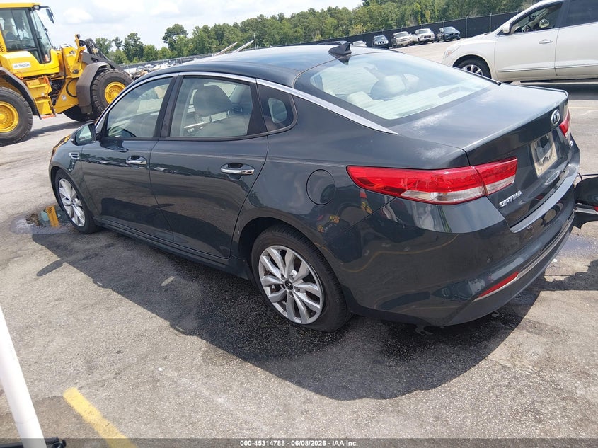 2016 Kia Optima VIN 5XXGU4L34GG007526 IAAI salvage auction — RIGHT SIDE, Salvage (South Carolina), sold $1,050 on 2026-07-22 (photo 3)
