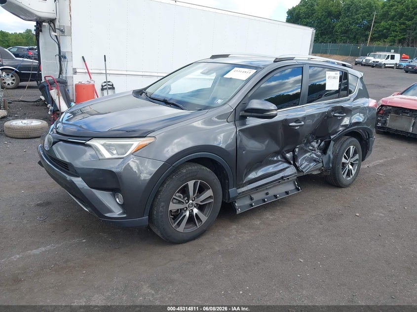 2017 Toyota Rav 4 VIN JTMRFREV3HJ111341 IAAI salvage auction — LEFT SIDE, Salvage Title, sold $3,450 on 2026-07-28 (photo 2)