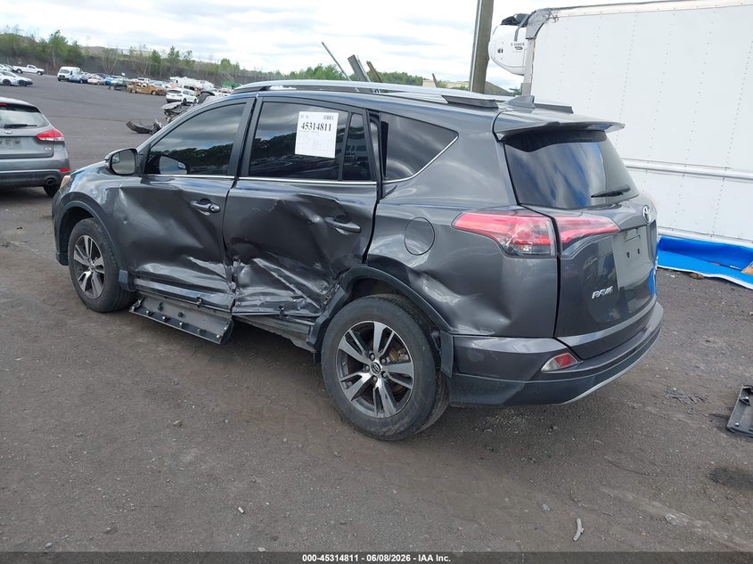 2017 Toyota Rav 4 VIN JTMRFREV3HJ111341 IAAI salvage auction — LEFT SIDE, Salvage Title, sold $3,450 on 2026-07-28 (photo 3)
