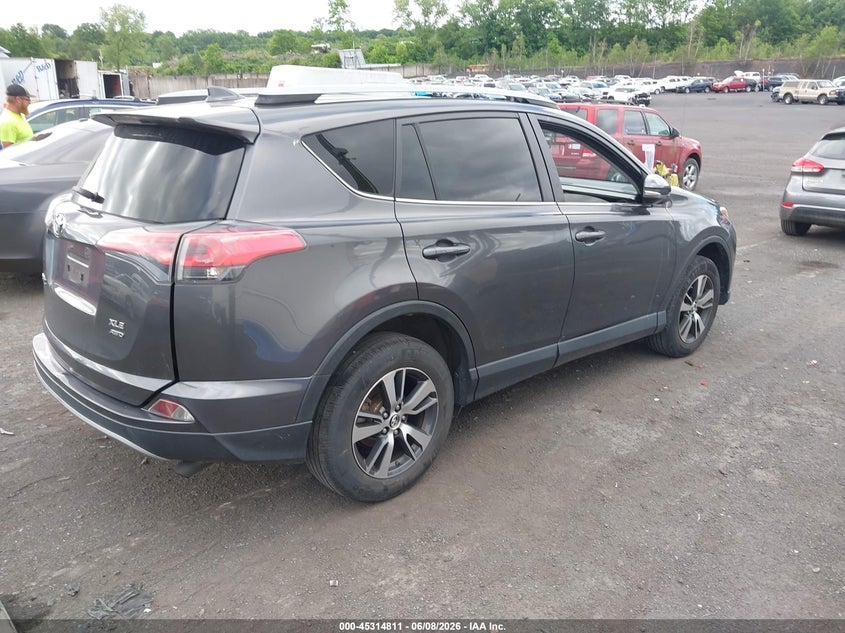 2017 Toyota Rav 4 VIN JTMRFREV3HJ111341 IAAI salvage auction — LEFT SIDE, Salvage Title, sold $3,450 on 2026-07-28 (photo 4)