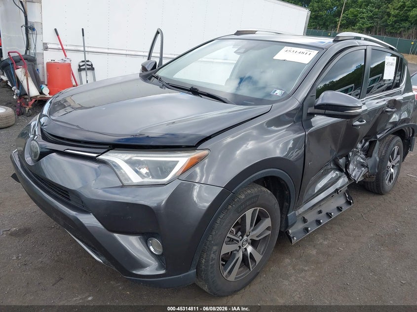 2017 Toyota Rav 4 VIN JTMRFREV3HJ111341 IAAI salvage auction — LEFT SIDE, Salvage Title, sold $3,450 on 2026-07-28 (photo 6)