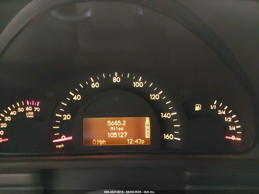 2004 Mercedes-benz C class VIN WDBRF40J84F547573 IAAI salvage auction — FRONT END, Salvage (Idaho), sold $725 on 2026-07-31 (photo 7)