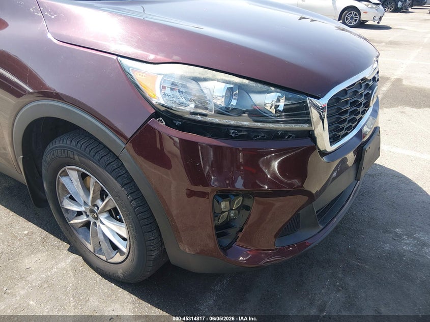 2019 Kia Sorento VIN 5XYPG4A33KG537307 IAAI salvage auction — FRONT END, Salvage Title, sold $1,250 on 2026-07-23 (photo 6)