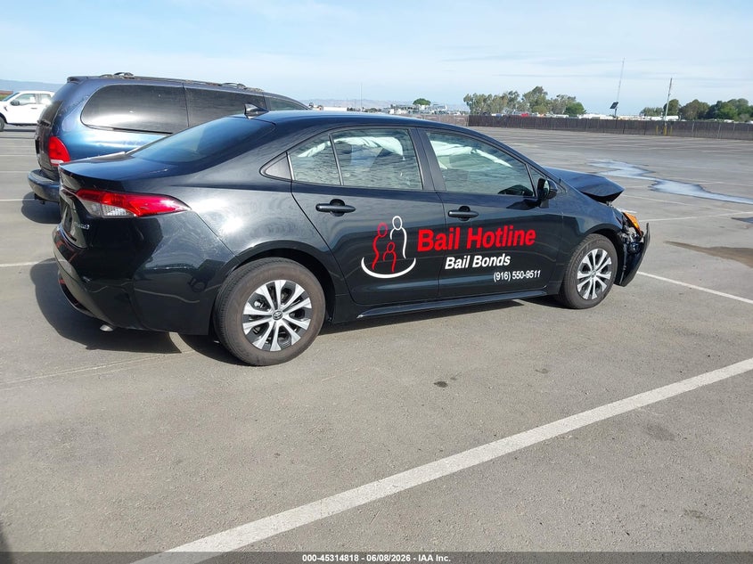 2022 Toyota Corolla VIN JTDEAMDEXNJ047067 IAAI salvage auction — FRONT END, Salvage Title, sold $2,300 on 2026-07-14 (photo 4)