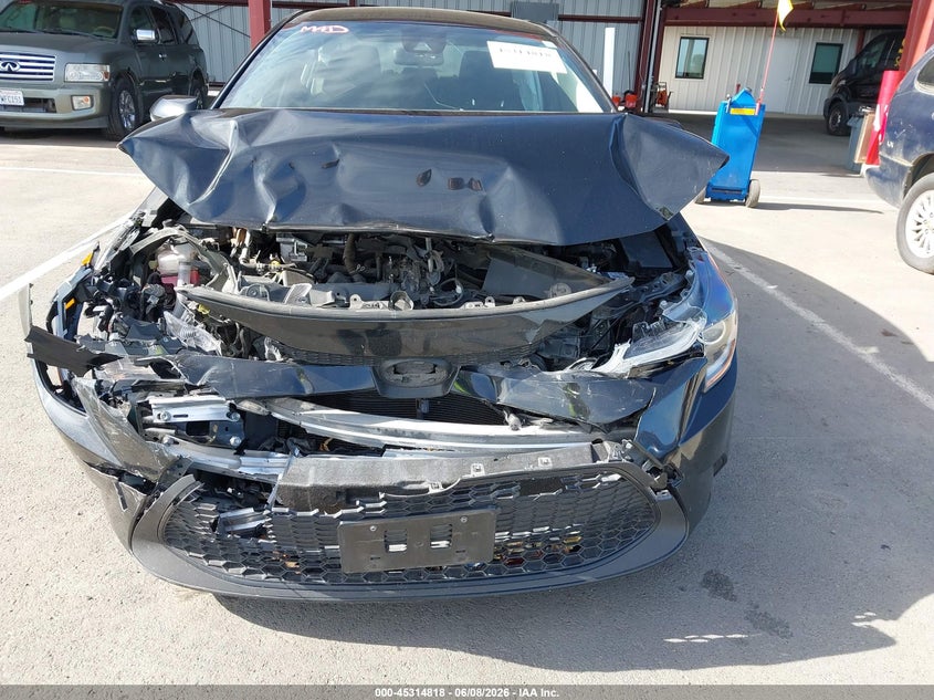 2022 Toyota Corolla VIN JTDEAMDEXNJ047067 IAAI salvage auction — FRONT END, Salvage Title, sold $2,300 on 2026-07-14 (photo 6)