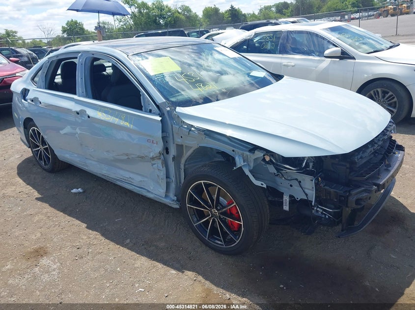 2026 Volkswagen Jetta VIN 3VW1M7BU8TM026510 IAAI salvage auction — SIDE, Salvage (Virginia), sold $8,000 on 2026-07-28 (photo 1)