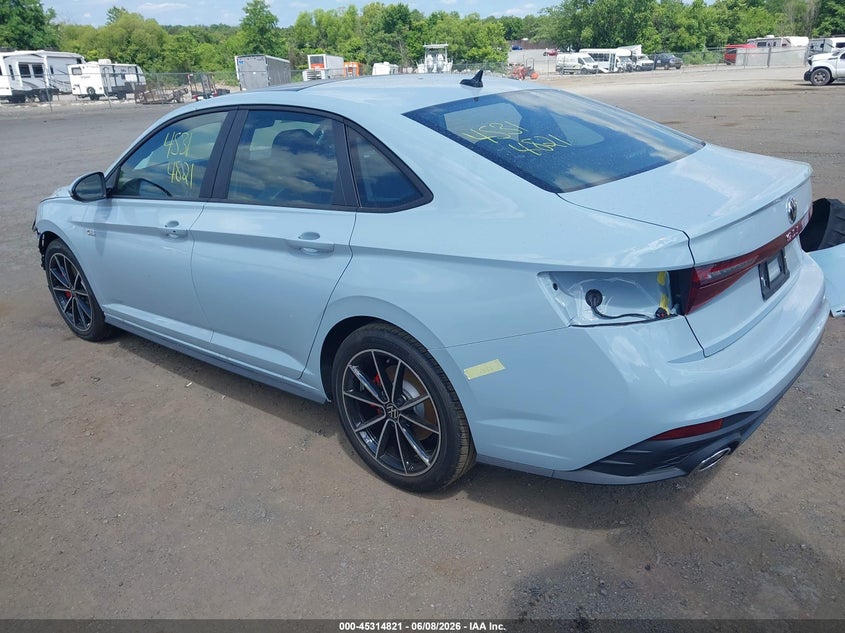 2026 Volkswagen Jetta VIN 3VW1M7BU8TM026510 IAAI salvage auction — SIDE, Salvage (Virginia), sold $8,000 on 2026-07-28 (photo 3)