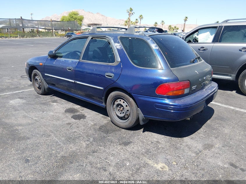 2000 Subaru Impreza VIN JF1GF4359YH800505 IAAI salvage auction — NORMAL WEAR, Regular (Nevada), sold $25 on 2026-07-17 (photo 3)