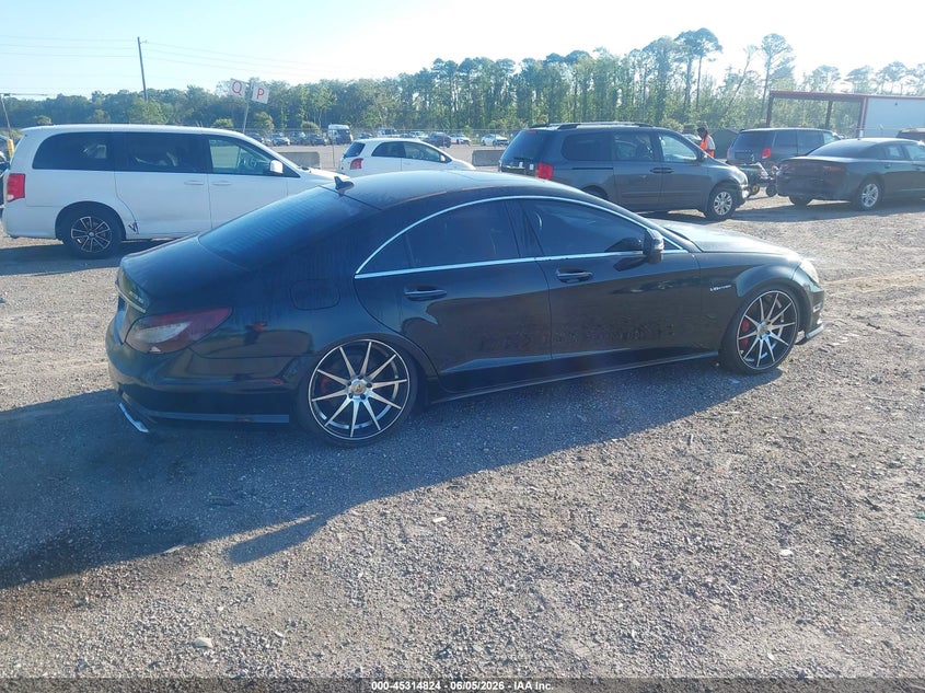 2013 Mercedes-benz Cls-class VIN WDDLJ9BB8DA078402 IAAI salvage auction — FRONT END, Salvage (Indiana), sold $1,225 on 2026-07-14 (photo 4)