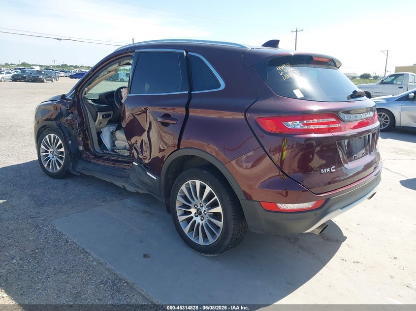 2017 Lincoln Mkc VIN 5LMCJ3C94HUL04967 IAAI salvage auction — SIDE, Salvage Title, sold $825 on 2026-07-09 (photo 3)
