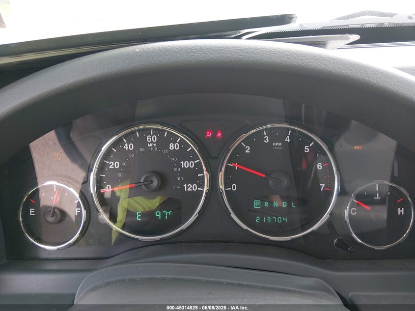 2008 Jeep Liberty (north america) VIN 1J8GN28K98W269150 IAAI salvage auction — FRONT END, Certificate Of Title (Nebraska), sold $550 on 2026-07-09 (photo 7)