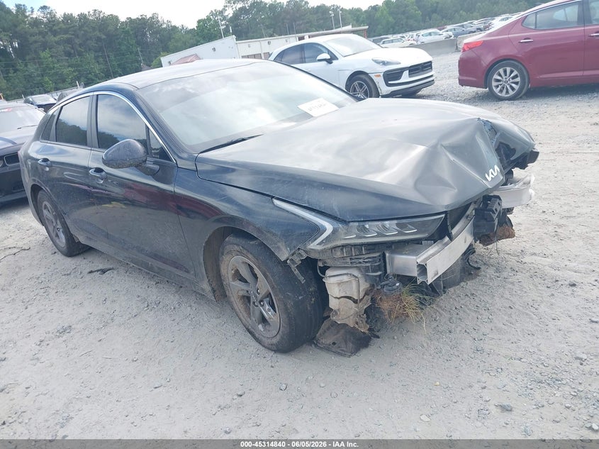 2022 Kia K5 VIN 5XXG14J23NG119847 IAAI salvage auction — ALL OVER, Salvage (Georgia), sold $1,050 on 2026-07-28 (photo 1)