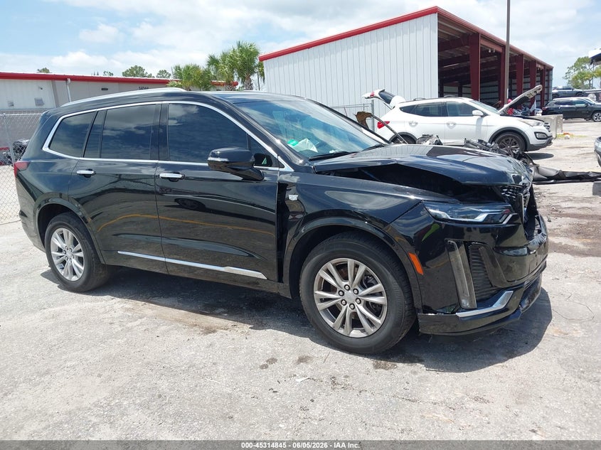 2024 Cadillac Xt6 VIN 1GYKPAR47RZ700276 IAAI salvage auction — FRONT END, Rebuildable (Florida), sold $7,000 on 2026-07-29 (photo 1)