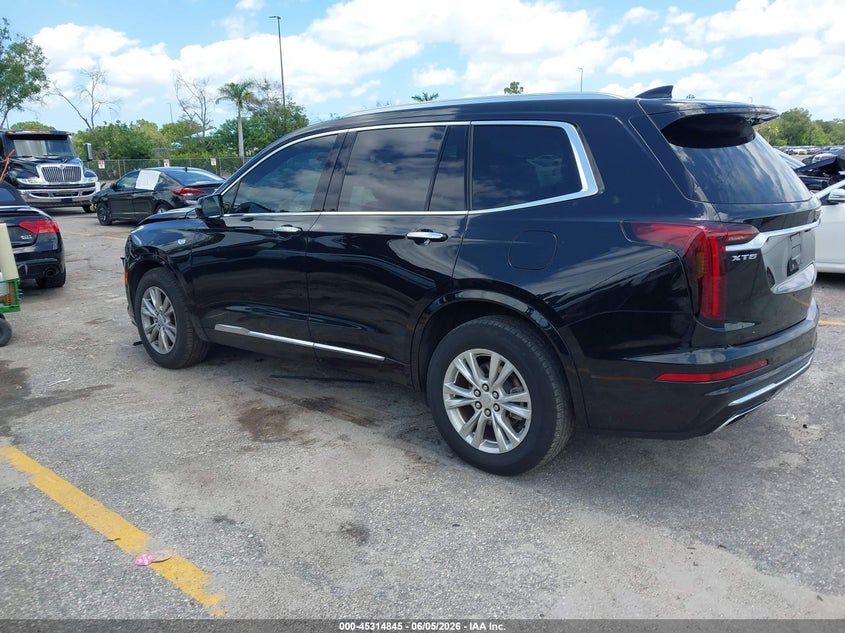 2024 Cadillac Xt6 VIN 1GYKPAR47RZ700276 IAAI salvage auction — FRONT END, Rebuildable (Florida), sold $7,000 on 2026-07-29 (photo 3)