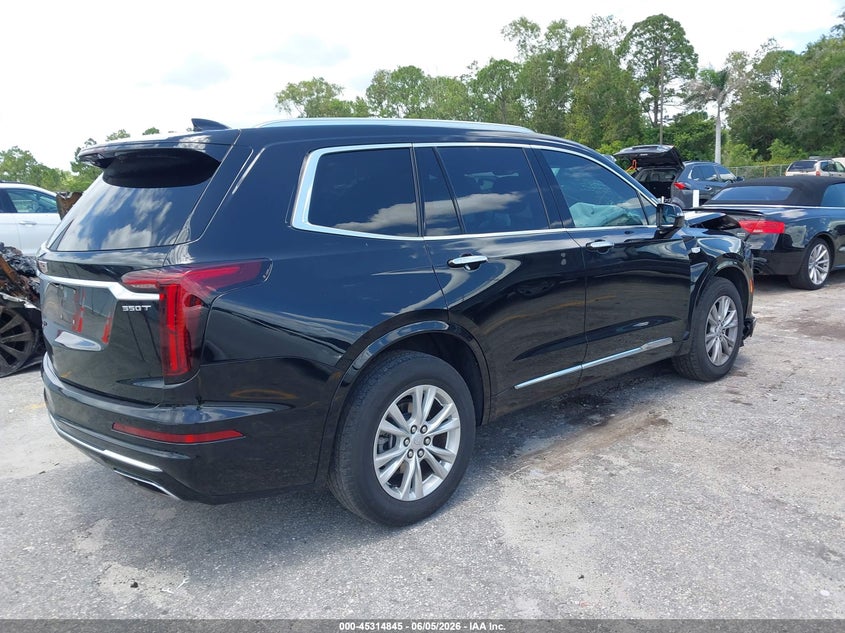 2024 Cadillac Xt6 VIN 1GYKPAR47RZ700276 IAAI salvage auction — FRONT END, Rebuildable (Florida), sold $7,000 on 2026-07-29 (photo 4)
