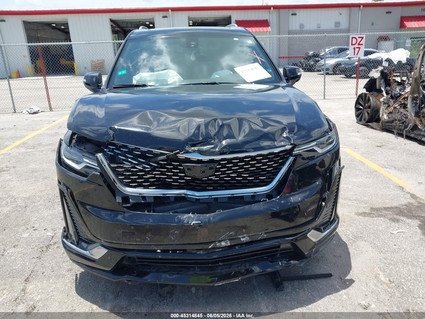 2024 Cadillac Xt6 VIN 1GYKPAR47RZ700276 IAAI salvage auction — FRONT END, Rebuildable (Florida), sold $7,000 on 2026-07-29 (photo 6)