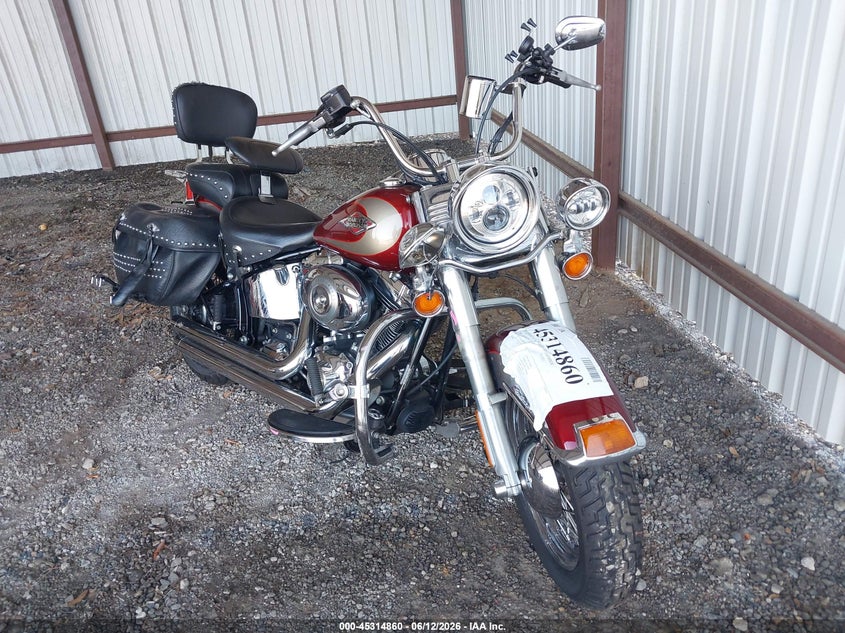 2009 Harley-davidson Flstc VIN 1HD1BW5189Y046742 IAAI salvage auction — RIGHT SIDE, Salvage (Louisiana), sold $1,950 on 2026-07-07 (photo 1)