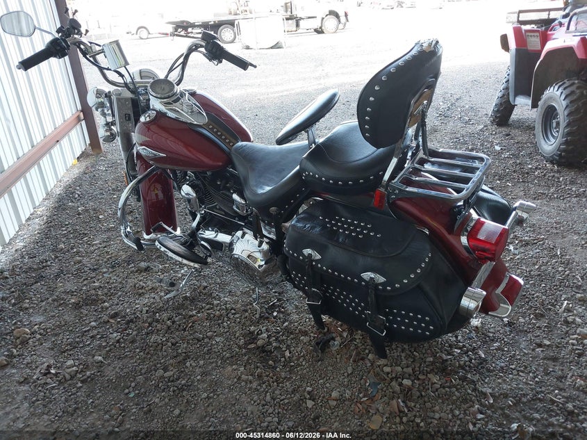 2009 Harley-davidson Flstc VIN 1HD1BW5189Y046742 IAAI salvage auction — RIGHT SIDE, Salvage (Louisiana), sold $1,950 on 2026-07-07 (photo 3)