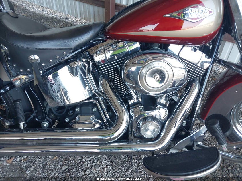 2009 Harley-davidson Flstc VIN 1HD1BW5189Y046742 IAAI salvage auction — RIGHT SIDE, Salvage (Louisiana), sold $1,950 on 2026-07-07 (photo 8)