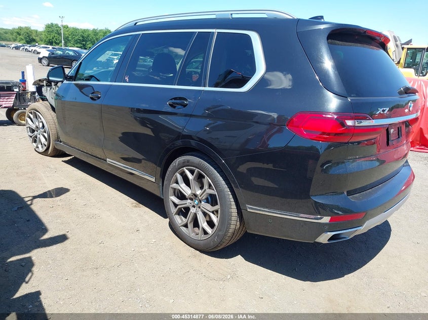 2020 BMW X7 VIN 5UXCW2C00L9A02075 IAAI salvage auction — FRONT END, Salvage Title, sold $15,100 on 2026-07-29 (photo 3)
