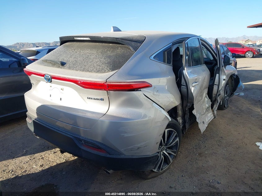 2021 Toyota Venza VIN JTEAAAAH4MJ052917 IAAI salvage auction — RIGHT SIDE, Clear (Arizona), sold $4,200 on 2026-07-14 (photo 4)