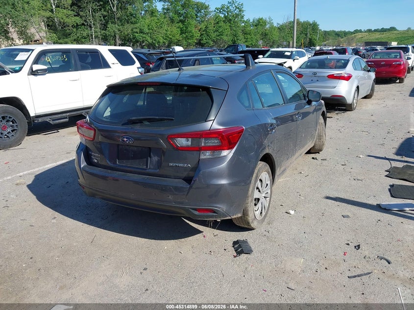 2022 Subaru Impreza VIN 4S3GTAB66N3720731 IAAI salvage auction — UNKNOWN, Salvage Title, sold $1,850 on 2026-08-25 (photo 4)