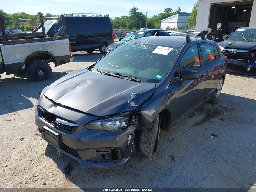 2022 Subaru Impreza VIN 4S3GTAB66N3720731 IAAI salvage auction — UNKNOWN, Salvage Title, sold $1,850 on 2026-08-25 (photo 6)