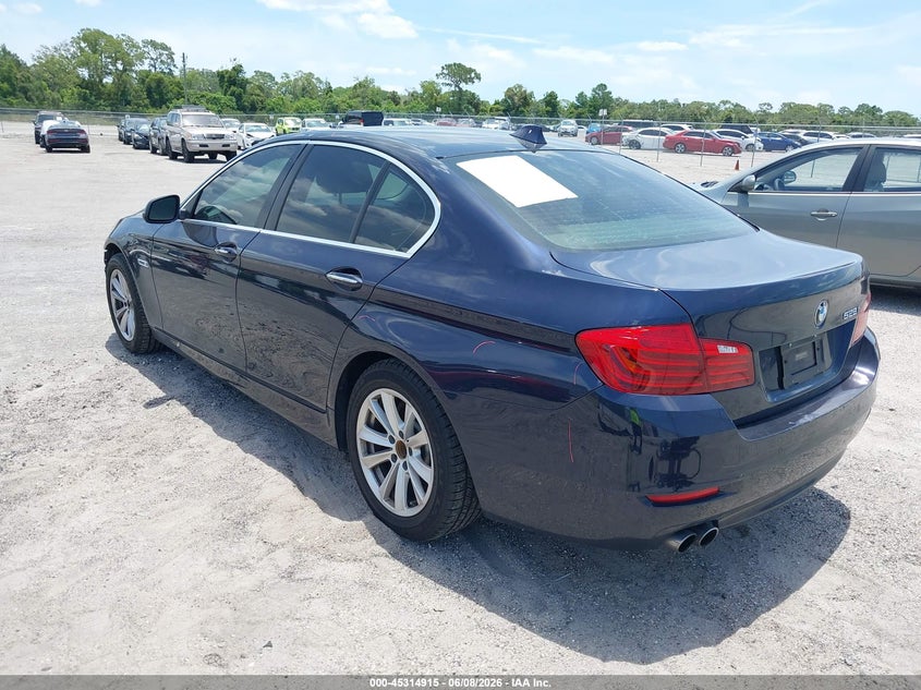 2015 BMW 5er VIN WBA5A5C59FD517822 IAAI salvage auction — FRONT END, Salvage Title, sold $2,250 on 2026-07-09 (photo 3)