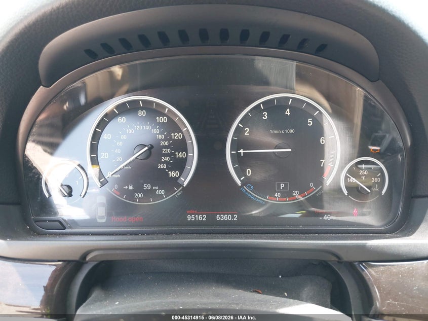 2015 BMW 5er VIN WBA5A5C59FD517822 IAAI salvage auction — FRONT END, Salvage Title, sold $2,250 on 2026-07-09 (photo 7)