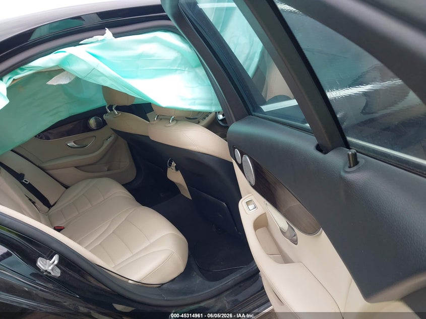 2016 Mercedes-benz C-klasse VIN WDDWF4JB7GR153468 IAAI salvage auction — FRONT END, Salvage Title, sold $3,625 on 2026-08-05 (photo 8)