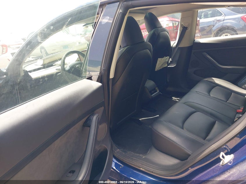 2023 Tesla Model 3 VIN 5YJ3E1EA7PF503798 IAAI salvage auction — REPOSSESSION, Salvage Title, sold $725 on 2026-07-29 (photo 8)